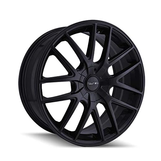 TR60 17x7.5, Bolt Pattern: 5x100/4.5, Offset: 42, FULL MATTE BLACK, set of 1