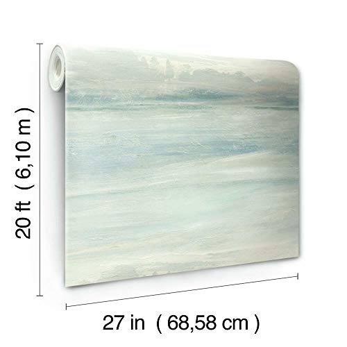 Candice Olson Simply Candice PSW1099RL Soothing Mists Scenic Premium Peel and Stick Wallpaper by York Wallcoverings - Used condition - Image 6