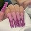 Purple Glitter French L38