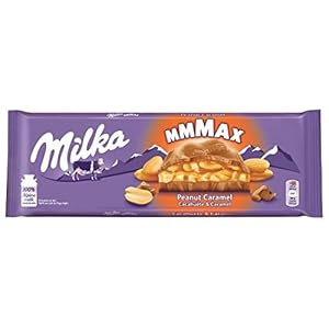 12 x Chocolade Reep Milka Peanut Caramel 276 gram