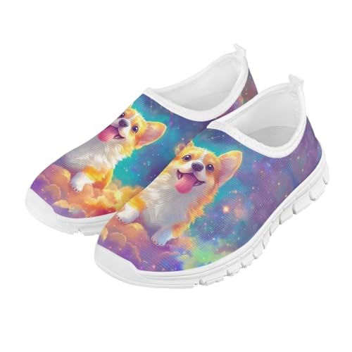 Girls Slip On Sneakers Shoes Animals Themed Kids Tennis Running Shoes2