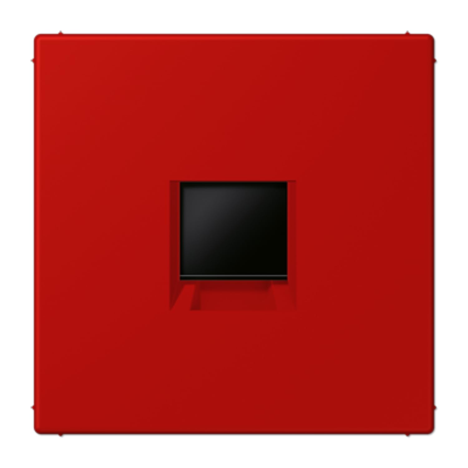 Plaque modulaire Jack-Rad JUNG LC1969-1WE227 avec 1 prise LC32090 encastrable