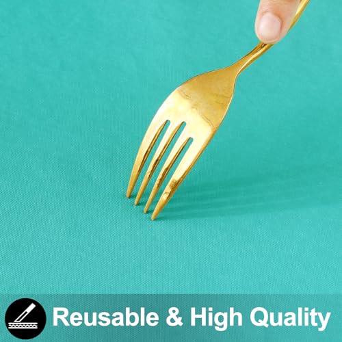 Image of Smiry Rectangle Table Cloth 60x120 Inch, Waterproof Wipeable Vinyl Tablecloths Protector, Oil Spill Proof Plastic Table Cover for Dining, Picnic, Camping, Outdoor, Teal