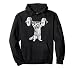 Vintage Retro Weight Lifting Gym Raccoon Deadlift Funny Pullover Hoodie