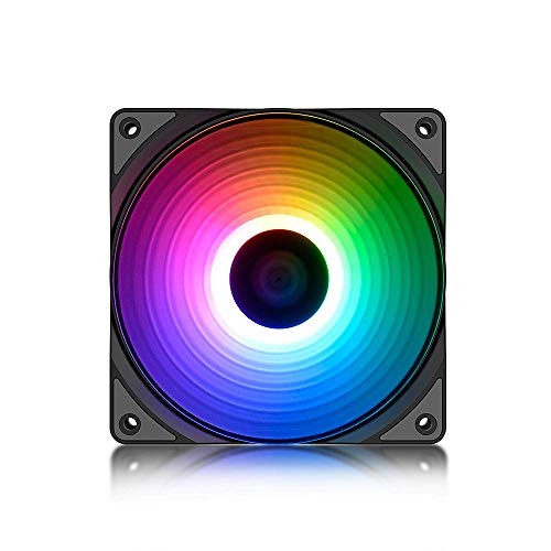 Deepcool Castle 360 Rgb V2 Sistema di Raffreddamento Anti-Leak Radiatore da 360 Mm Dissipatore a Liquido Rgb Rainbow Addressable 5V Add Rgb 3-Pin Compatibile Intel 115X/2066 e Amd Tr4/Am4