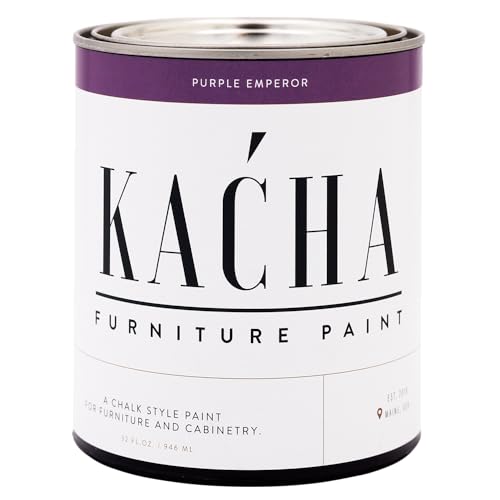 Kacha Purple Chalk Style Furniture Paint, Quart, Matte