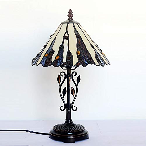 Antique Reading Lamp Baroque Living Room Bedroom Bedside Lamp Handmade Stained Glass Lamp 10 Tiffany Lamp
