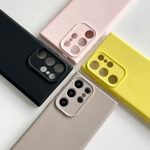 Étui compatible avec Samsung Galaxy S24 coque silicone rouge texturée - 3