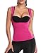 MISS MOLY Sport Neoprene Waist Trainer Cincher Body Shaper Tummy Control Vest Bodysuit Weight Loss Pink 2XL
