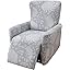 Highdi Copripoltrona Relax Reclinabile Elasticizzato 4-Pezzo