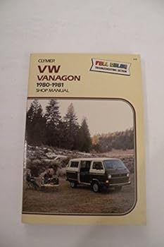 Paperback Vw Vanagon 1980-1982 Includes Diesel Shop Manual (A123) Book