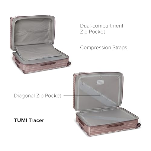 TUMI - 19 Degree Lite 4 Wheel Luggage - Lightweight and Highly Durable, Modern Contour, Hard Shell Men's and Women's Suitcase - 30" Extended Trip Packing Case, Blush3