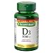 Nature's Bounty Vitamin D3 1000 IU Mega Value 500 Softgels