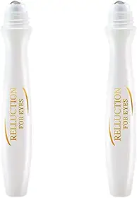 Kit 2 Creme Para Olheiras Relluction For Eyes em Formato de Caneta 15 g Com Efeito Clareador Previne Olheiras e Inchaços Na Região Dos Olhos Aplicação Dia/noite Todo Tipo De Pele Com Arnica