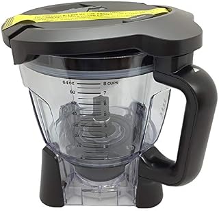 Ninja 64oz (8 Cup) Food Processor Bowl with Locking Lid Only for BL640