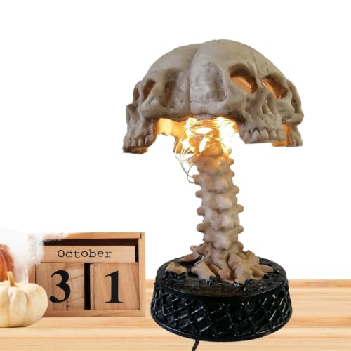 Fournitures de fête Halloween veilleuse crâne à offrir aux passionnés