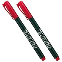 Caneta Retroprojetor, Faber-Castell, CDRETRO/PRZF, Preta, pacote
