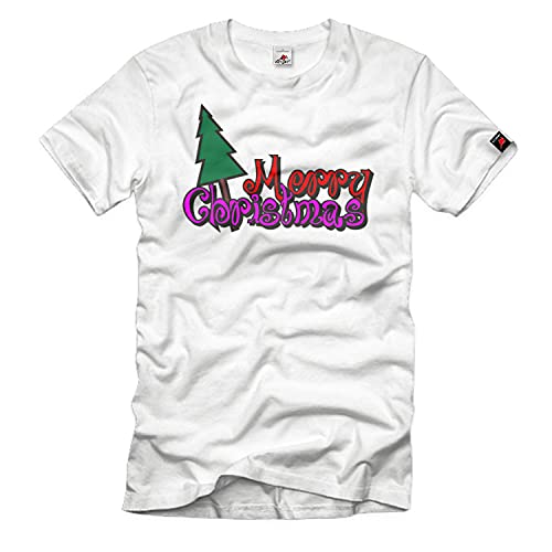 T-shirt Jésus imprimé Merry Christmas blanc XXXL cadeau idéal de Noël