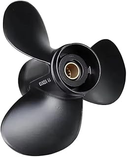 Marine Aluminum Alloy Propeller SUZUK 35-65 Horsepower 3 Teeth 13 Grooves, Rotating R 58100-94313 11inch 1/ 2x13inch