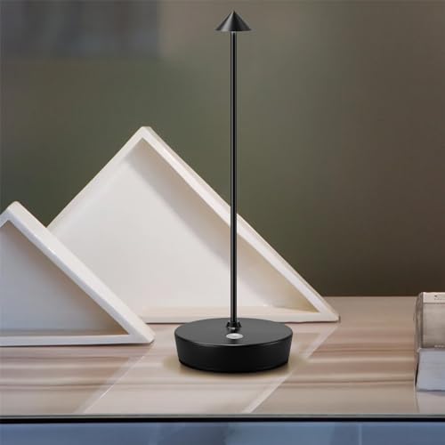 Zenithlight 2 Pack Led Cordless Table Lamp, 6000Mah Rechargeable Battery Operated Outdoor Waterproof Stepless Dimming Modern Portable Table Light For Restaurant Dining Patio thumb #8