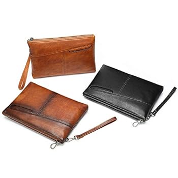 VULKIT Cartera Minimalista Para Hombre Con Pinza Para El Dinero