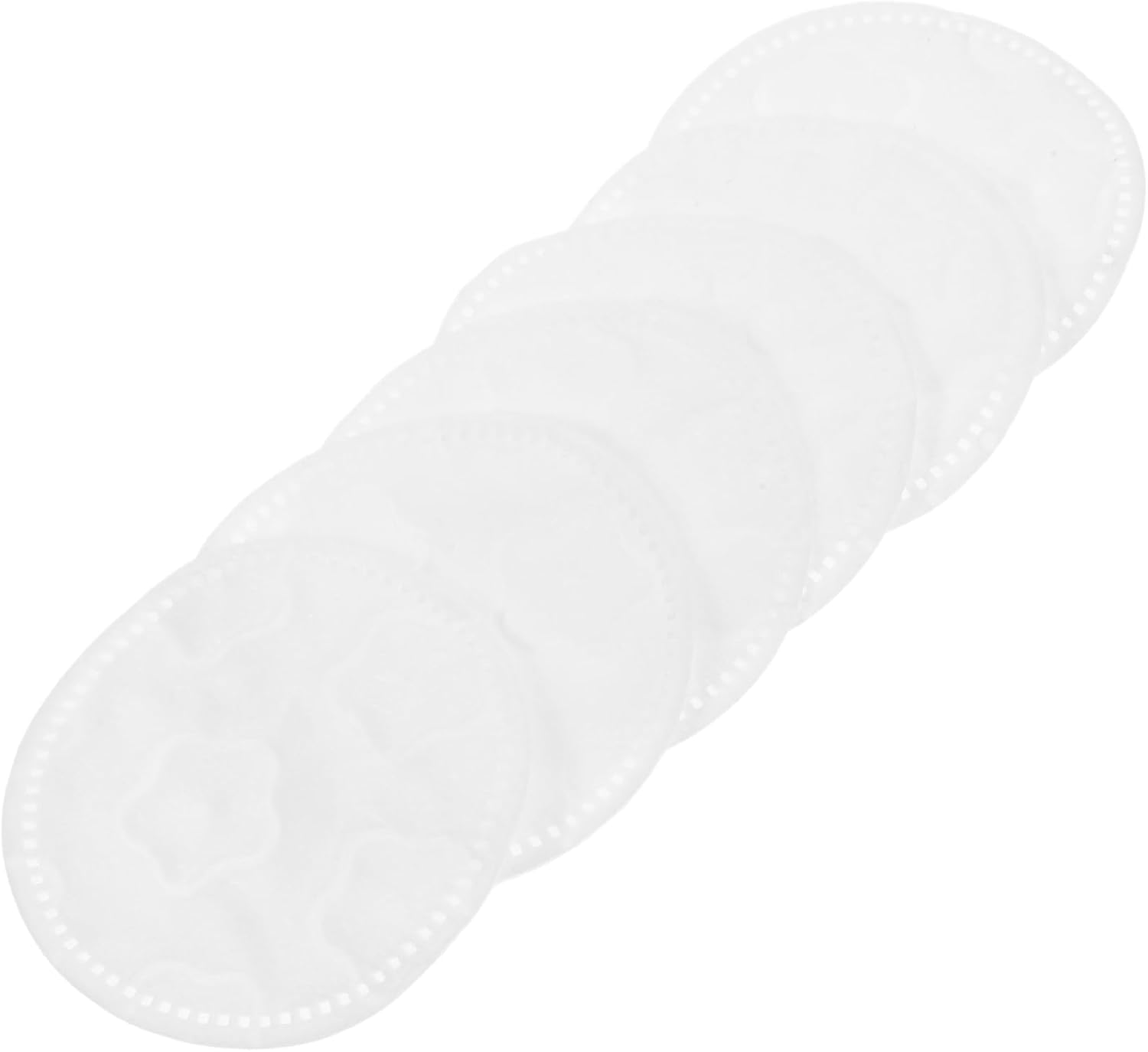 58MM Cotton Makeup Remover Pads Natural Cotton Cleansing Rounds 1-Piece Soft Facial Cleaning Pads for Skin Types for Makeup Removal and Daily Cleansing