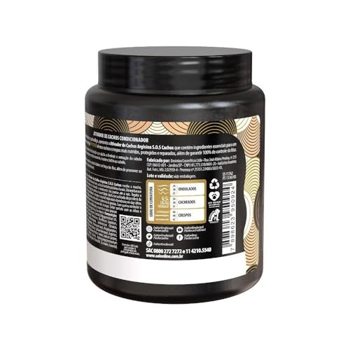 Salon Line, Ativador de Cachos, SOS Cachos, Arginina, Reconstrução Profunda - Cabelos Ondulados, Cac