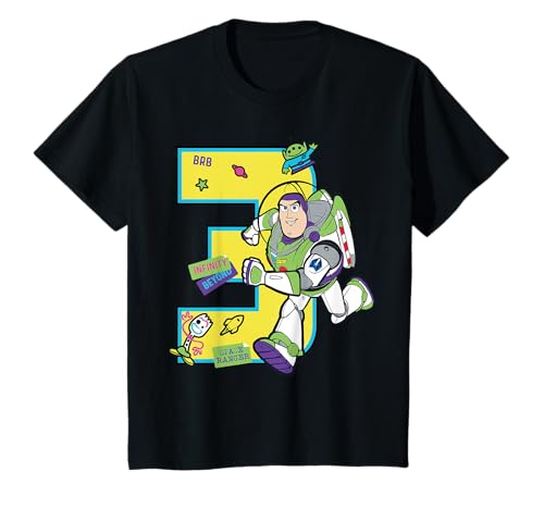 Image of Toy Story Buzz 3 Birthday T-Shirt