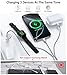 Temdan for Travel Vacation Essentials,3 in 2 USB C Cable for Apple Watch Charger/iPhone 16 Charger/Lightning,Multi Charging Cable Cord,Camping Essentials,Portable Designed for iWatch &iPhone 16-12-5FT