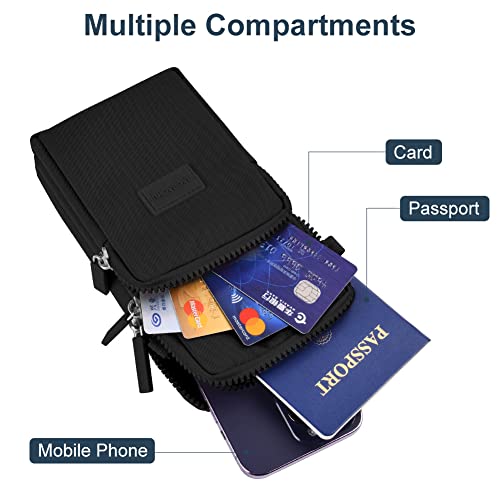 Small Crossbody Bags Purses for Women, Crossbody Handbags Cell Phone Purse, Travel Cell Phone Shoulder Bag Arm Bag Wallet3