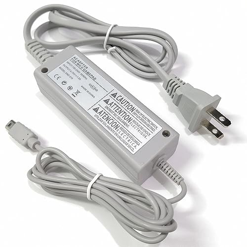 Image of OSTENT US Type Home Wall Charger AC Adapter Power Supply for Nintendo Wii U Gamepad