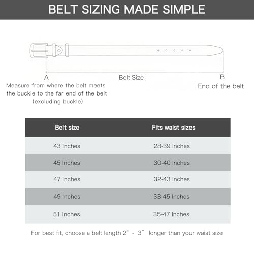 Image of Aurolran Men&Womens Leather Dress Belt Business Automatic Buckle Belt Color-Black Silver Gold