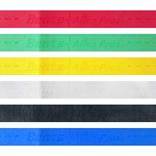 Alien Pros Tennis Racket Grip Tape (6 Grips) – Precut And Dry Feel Tennis Grip – Designer Tennis Overgrip Grip Tape Tennis Racket – Wrap Your Racquet For High Performance (6 Grips, Beats) #TOP1