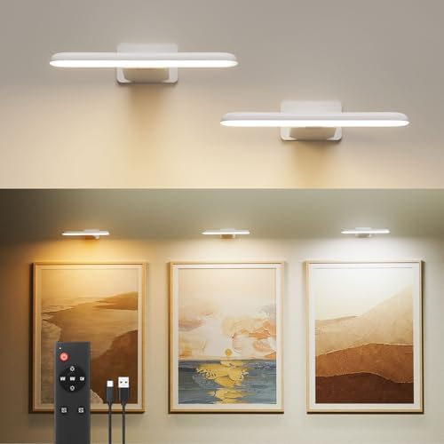 Picture Lights for Wall Rechargeable, Picture Frame Lights, Dartboard light