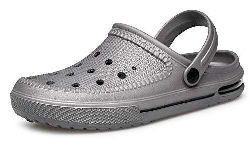 Yhoon Unisex Clogs Shoes | Water Shoes | Slip Resistant Work Shoes Slate Grey #TOP29
