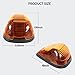 FSBCGT 5PCS Amber Cab Roof Marker Lights, Amber Top Clearance Running Lights Compatible with Ford 1999-2016 E150 E250 E350 E450 F150 F250 F350 F450 F550 Super Duty Pickup Trucks SUV