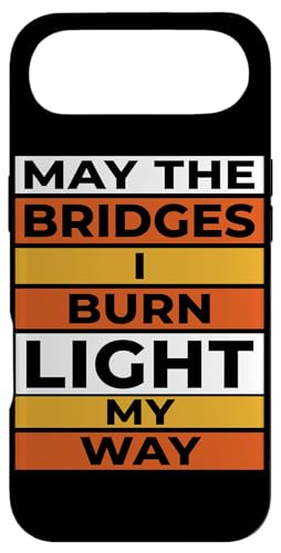 May The Bridges I Burn Light My Way 70s �X�g���C�v �X�}�z�P�[�X iPhone Air �p