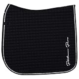 langlebig Eskadron Saddle Cloth Cotton Platinum Pure - Size DR Full