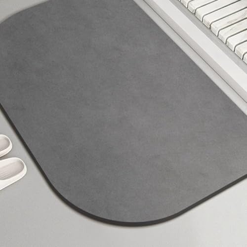 Tapis de cheminée demi-circulaire résistant à la chaleur pour plancher en bois, tapis de protection contre le feu pour foyer (50 x 100 cm)