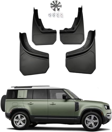 Bavettes voiture Land Rover Defender 110 90 accessoires anti-projections kit