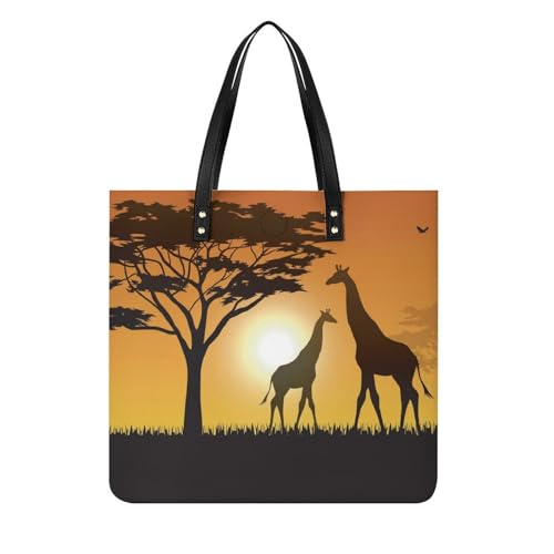 Sac de voyage girafe idéal pour les vacances à la plage et les sorties en ville