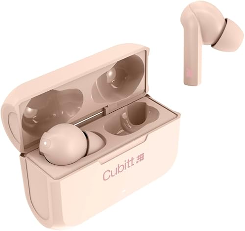 Miniatura 4 de Cubitt - Auriculares inalámbricos True Generation 2, 5.3 Bluetooth, resistencia al agua IPX5, sonido premium, control táctil, micrófono integrado,