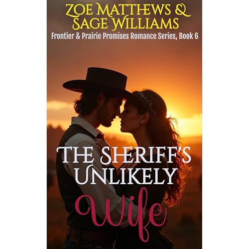 The Sheriff's Unlikely Wife Audiolibro Por Zoe Matthews arte de portada