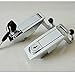 WJSKDQ 2PCS Compression Latch Lock Trigger Latch Lock Zinc Alloy Adjustable Lever Hand Operated Compression Latch Flush Silvers