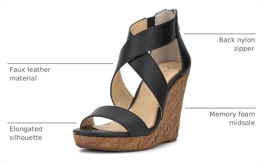 Image of Jessica Simpson Women's Jinxxi Wedge Sandal
