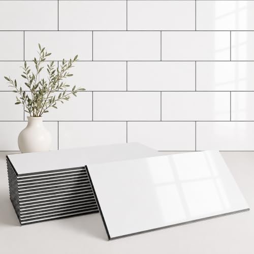 StyloVue 100-Piece PVC Subway Tile