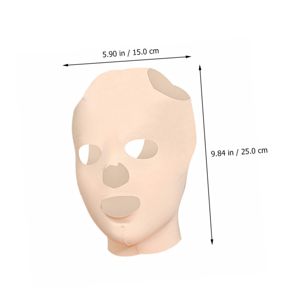 FRCOLOR 3 Pezzi Maschera Per Dormire Maschera Elastica Per Il Viso Per Le Rughe Maschera Idratante Per Il Viso Maschera Completa Per Il Viso Per Le Donne