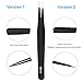 YHYZ Precision ESD Tweezers & 170 Micro Cutter (1PC), Anti-Static ESD Tweezers Set Kit with Bag+ Micro Diagonal Cutting Pliers for Electronics, Sodlering，Jewelry, Craft, Laboratory Work