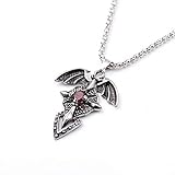 larzuk kristallschwert ♥ Design Concept: Der edle Anhänger wirkt wie ein Kunstwerk und ist zugleich das Symbol der Unendlichkeit. Verleihen Sie Ihrem Outfit Eleganz und Anmut mit dieser auffälligen Halskette. Das beste Geschenk für sie, die besten Wünsche für Sie.