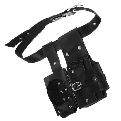 OHPHCALL Scissor Holder Pouch Hair Accessory Storage Bag Hair Stylist Tool Bag Push-Cut for Hair Tools Portable